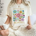 thumbnail image 4 of Let Kindness Bloom T-Shirt, Be Cool Be Kind Retro Flower Shirt, Inspiration Women T Shirt, Aesthetic Floral Kindness Tee, Cute Gift for Her, 4 of 7