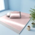 thumbnail image 4 of Ice Silk Bed Sheet With Fitted Style Soft Foldable Mattress Cover For Summer Sleep, 4 of 6