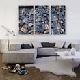thumbnail image 2 of ARTCANVAS Old Letters Stamps Home decor Canvas Art Print - Size: 60" x 40" (1.50" Deep) (3-Piece), 2 of 9
