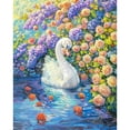thumbnail image 3 of 5D DIY Taladro Cuadrado AB Parcial Cisne Kit Casa 45x55cm, 3 of 9