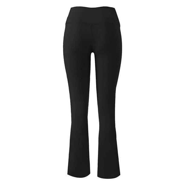 Women's Flare Yoga Pants High Waist Bootcut Workout Leggings Casual Stretch  Tummy Control Bell Bottom Yoga Pants with Pockets : : Clothing