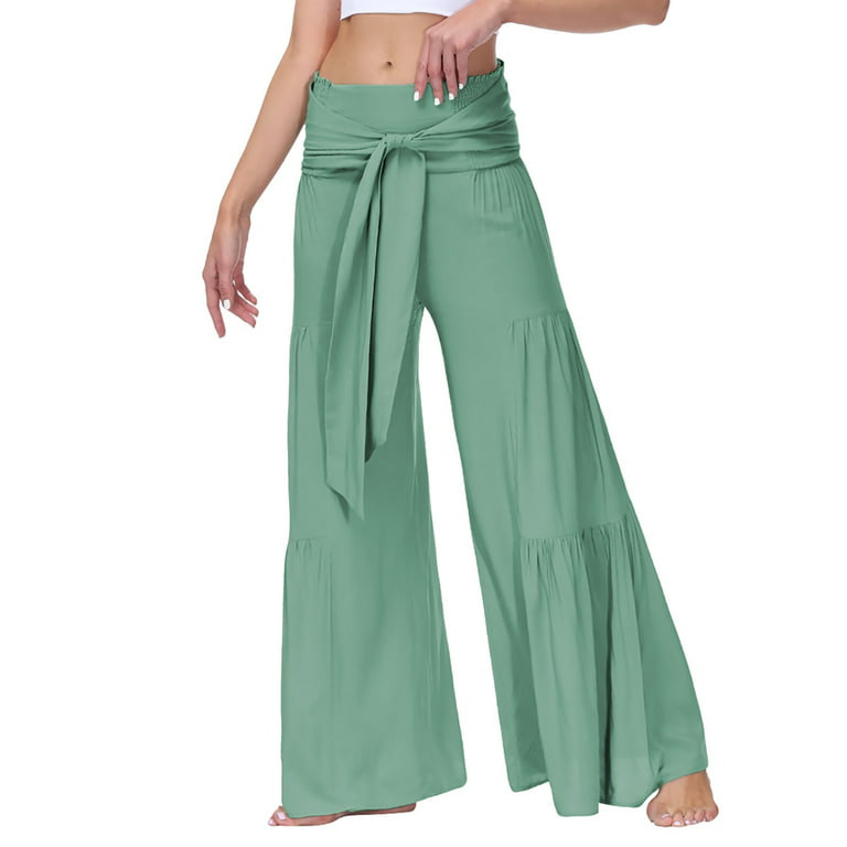 Wide Leg Women's Spring Summer Pants / Palazzo Pant in Viscose