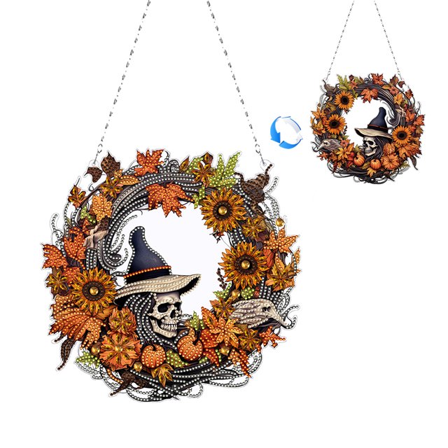 Kit Guirnalda DIY Esqueleto Halloween para Ventana Pared