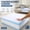 6 Inch Thick-24"x27", variant on Memory Foam Couch Cushion Replacement 24"x24"x6" Sofa Cushion with Removable Cover, High Density 25D Foam Padding for Sofas and Sectionals