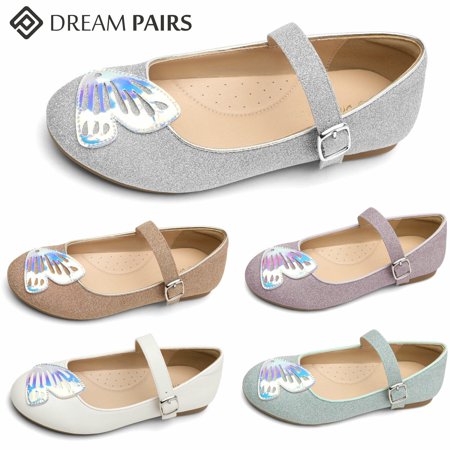 

Dream Pairs Girls Ballet Flats Butterfly Wedding Party Princess Dress Shoes