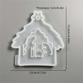thumbnail image 2 of mtvxesu Resin Molds Silicone, Jesus In Prayer Nativity Casting Mould, Christmas Plaster Mould For Table Decorations, Multi-Purpose Gypsum Mould For Diy Crafts & Souvenirs Gummy Molds, 2 of 2