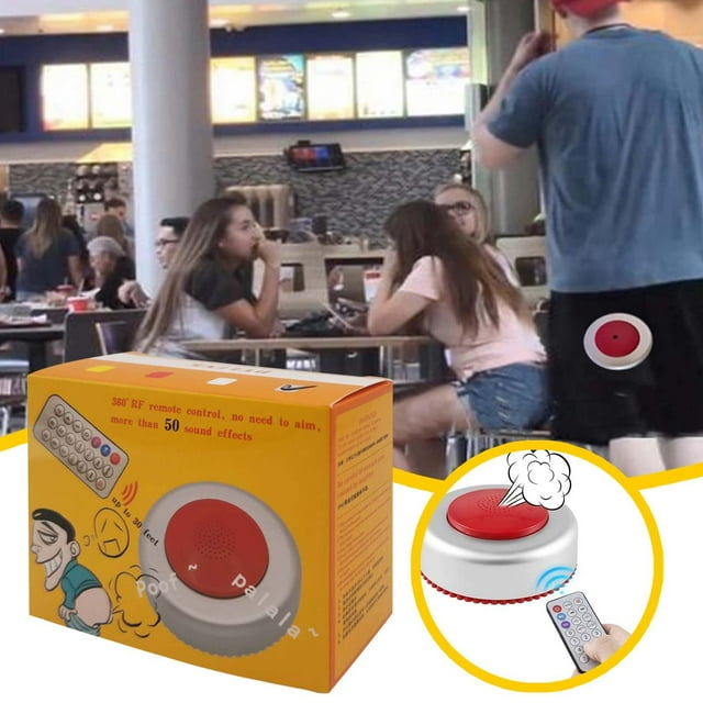 Remote Control Fart Toy Plays 50 Funny Fart Sounds Hilarious Fart Toy Prank Toy Funny Prank Party Toy Friend Birthday Interesting Fart Toy For Fart Games Fart Pranks Stress