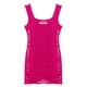 thumbnail image 5 of Vestido de malla calado para mujer, traje para club nocturno, Raves, baile en barra, minivestido con cuello en U, vestido ajustado sin mangas, vestidos sexis ajustados, 5 of 5