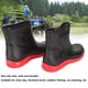 thumbnail image 4 of Botas De Lluvia A Media Pantorrilla Botas De Lluvia Para Hombre Botas De Lluvia Antideslizantes Adecuadas Para Días Lluviosos Y Actividades Al Aire Libre, 4 of 7