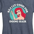 thumbnail image 3 of Disney Princess - Ariel Good For Doing Hair - Women's Short Sleeve Graphic T-Shirt, 3 of 5