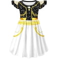 thumbnail image 2 of Halloween Anime Cosplay Costume, Halloween Cosplay Costume Set Popular Singer Role Play Outfit, Include One Piece Dress, 2 of 5