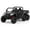 Black, variant on Luku 24V 2-Seater Kids Ride-On Dump Truck with Remote Control, Electric Dump Bed, Music Player, Extra Shovel & LED Lights – 4WD Off-Road Car for Boys and Girls