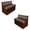 Aztec Bear Southwest American Tribal, variant on ZUXONGSY Butterfly Hibiscus Galaxy Pattern 4 Pcs RV Dinette Cushion Covers Breathable RV Couch Cover Elastic Loveseat Sofa Chair Cover Furniture Protector for RV Camper Car Bench