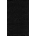 thumbnail image 2 of Unique Loom Everyday Shag Plush Area Rug 5' x 8' Rectangle in Black, 2 of 4