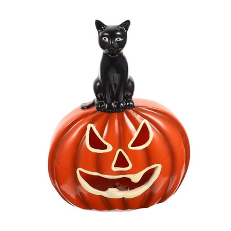

Motao Clearance Cat Pumpkin Accessories Pumpkin Nightlight Halloween Home Decoration Ornament Resin Crafts Garden Lamps Resin