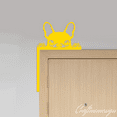 thumbnail image 4 of Craftnamesign French Bulldog Door Corner Hanger, Dog Door Corner Decor for Living Room, 4 of 5
