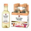 Sutter Home Moscato California White Wine, 4 Pack, 187 ml Plastic Bottles, 10% ABV
