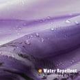 thumbnail image 6 of Purple Marble Small Stall Shower Curtain 36 x 72, Abstract Ombre Half Size Narrow Shower Curtain Set, 36 inch Modern Fabric Shower Curtains for Chic Luxury Bathroom Decor, 6 of 6