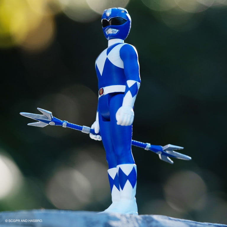 Mighty Morphin Power Rangers Blue Ranger – Super7 3.75 in ReAction
