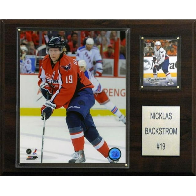 C & I Collectables 1215NKBACKS NHL Nicklas Backstrom Washington Capitals Plaque de Joueur