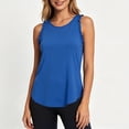 thumbnail image 4 of Hngshg Camisoles Grande Taille pour Femmes à Volants Sans Manches Amples Décontractées Col Rond T-Shirts Classiques Été Vacances Sortie Tee, 4 of 9