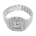 thumbnail image 3 of Reloj De Cuarzo Para Mujer, Reloj De Cuarzo Con Diamantes De Imitación, Cuadrante De Tiempo Preciso Para Negocios, 3 of 7