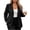 Black, variant on Womens Striped Button Blazers Long Sleeve Lapel Open Front Suit Jackets Work Office Casual Suit Coat
