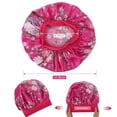 thumbnail image 4 of Gorro de satén ROYBENS para dormir, paquete de 4 gorros grandes para mujer, 4 of 6