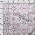 thumbnail image 2 of oneOone Polyester Lycra Bluish Violet Fabric Dot|Heart & Shapes Geometric Craft Projects Decor Fabric Printed By The Yard 56 Inch Wide, 2 of 4
