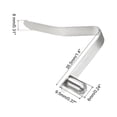 thumbnail image 2 of Unique Bargains 9.5x6mm Kayak Paddle Snaps, Hollow Button Single Pin Lock Tube Spring Clip for Tent Pole, 10 Pack, 2 of 6