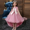 thumbnail image 2 of Bearichfupo Toddler Kids Girl Dress Summer Sleeveless Bowknot Princess Dress Catwalk Performance Dress, Sizes 10-11 Years, 2 of 6