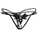 thumbnail image 1 of Bragas tipo tanga para mujer Negro, 1 of 9