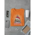 thumbnail image 3 of Santa Hat Funny Christmas Graphic Men's Tshirt, 3 of 4