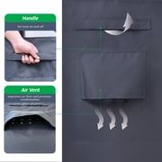 F&J Outdoors Waterproof Patio Sofa Cover 58(W)×35(D)×35/25(H)