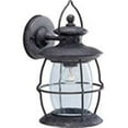 thumbnail image 2 of Boston Harbor 6329759 Dimmable Outdoor Lantern, (1) 60/13 W Medium A19/CFL Lamp, Misty Pewter, 2 of 2