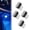 4pcs blue, variant on 4 count USB LED Interior Ambient Lighting Kit, Portable Plug-in Atmosphere Lamp Decor Night Light, Interior Accessories for (Blue)
