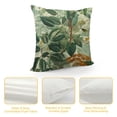 thumbnail image 4 of TIAOTIAOHOU Vintage Shabby Botanical Plant Leaf Greenery Cottagecore Throw Pillow Covers Decorate Home Living Room Girls, Spring Summer Pillowcase, 4 of 5