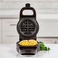 thumbnail image 2 of Jinsinto Filled Embossing Machine and Belgian Embossing Iron with 2 Inch Extra Deep Pocket, Non-Stick Panel, Classic Round, 4 Pieces, Black (Black, 5 Inch), 2 of 4