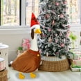 thumbnail image 2 of WKSCLPAI Christmas Porch Goose Outfits Christmas Goose Costume for 23 In Large Goose Holiday Clothes Goose Decoration Clothing for Xmas Party Patio Yard Lawn Garden Outdoor Decor, 2 of 7