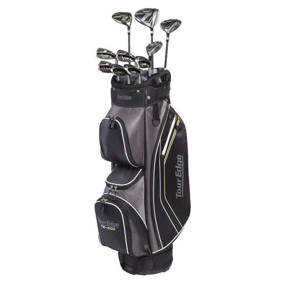 Tour Edge Golf LH TE-200 Complete Set With Bag Graphite Senior Flex (Left Handed)