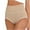 Beige-1, variant on Gfyviroh Briefs for Women Stretch Soft Breathable Full Coverage Panties Casual High-rise Solid Color Comfortable Underwear
