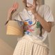 thumbnail image 3 of Bolso de playa para mujer Bolso de paja tejido a cuadros Bowknot Cubo Crossbody Barril Bolso Likrtyny Para estrenar, 3 of 9