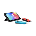 thumbnail image 1 of Nintendo Switch – Modèle OLED Console avec Joy-Con Néon Rouge et Bleu, 64 Go (Remis à neuf), 1 of 6