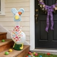 thumbnail image 5 of Nkmbld Goose Outfits, Easter Rustics Goose Costume Clothes for Outdoor Patio Yard Decor, Porch Goose Decoration for Cement Plastic Goose Statue, 5 of 8