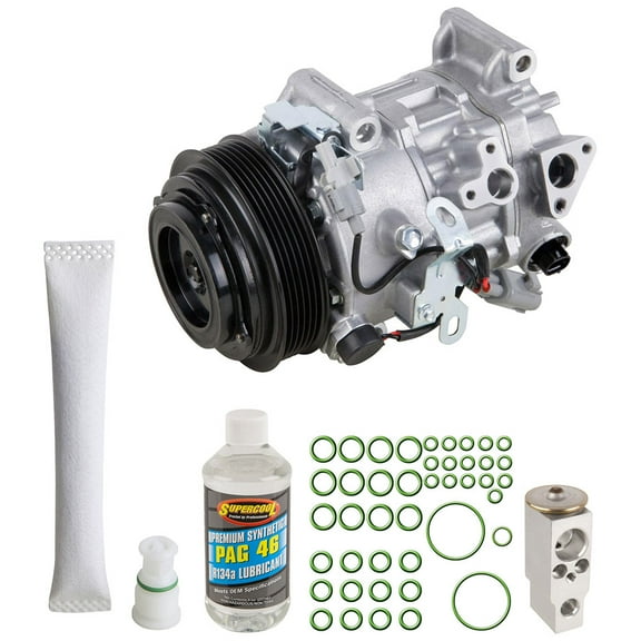 For Toyota RAV4 2013 AC Compressor w/ A/C Repair Kit - BuyAutoParts