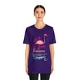 thumbnail image 3 of Amputee Humor TShirt “Flamingo Lifes About Balance V1 ” Crew Neck, 3 of 7