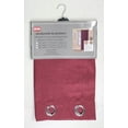 thumbnail image 2 of Deluxe Jacquard Grommet Panel, 54x84 Inch, Red, 1 Panel, 2 of 2