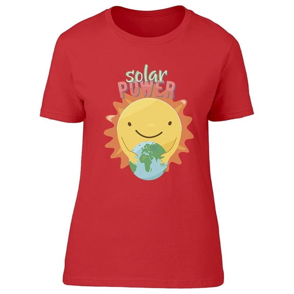 Solar Power T-Shirt Women -Image by Shutterstock, Female 3X-Large