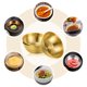 thumbnail image 4 of GOOHOCHY 10 bandejas de acero inoxidable para servir aperitivos, salsas y especias., 4 of 7