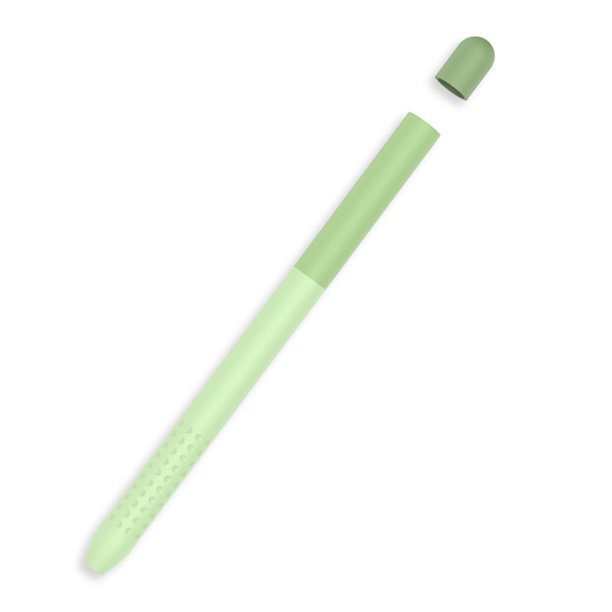 Kuymtek Estuche protector de silicona con tapas para las puntas (verde para Apple Pencil 2) Kuymtek Componentes de la computadora
